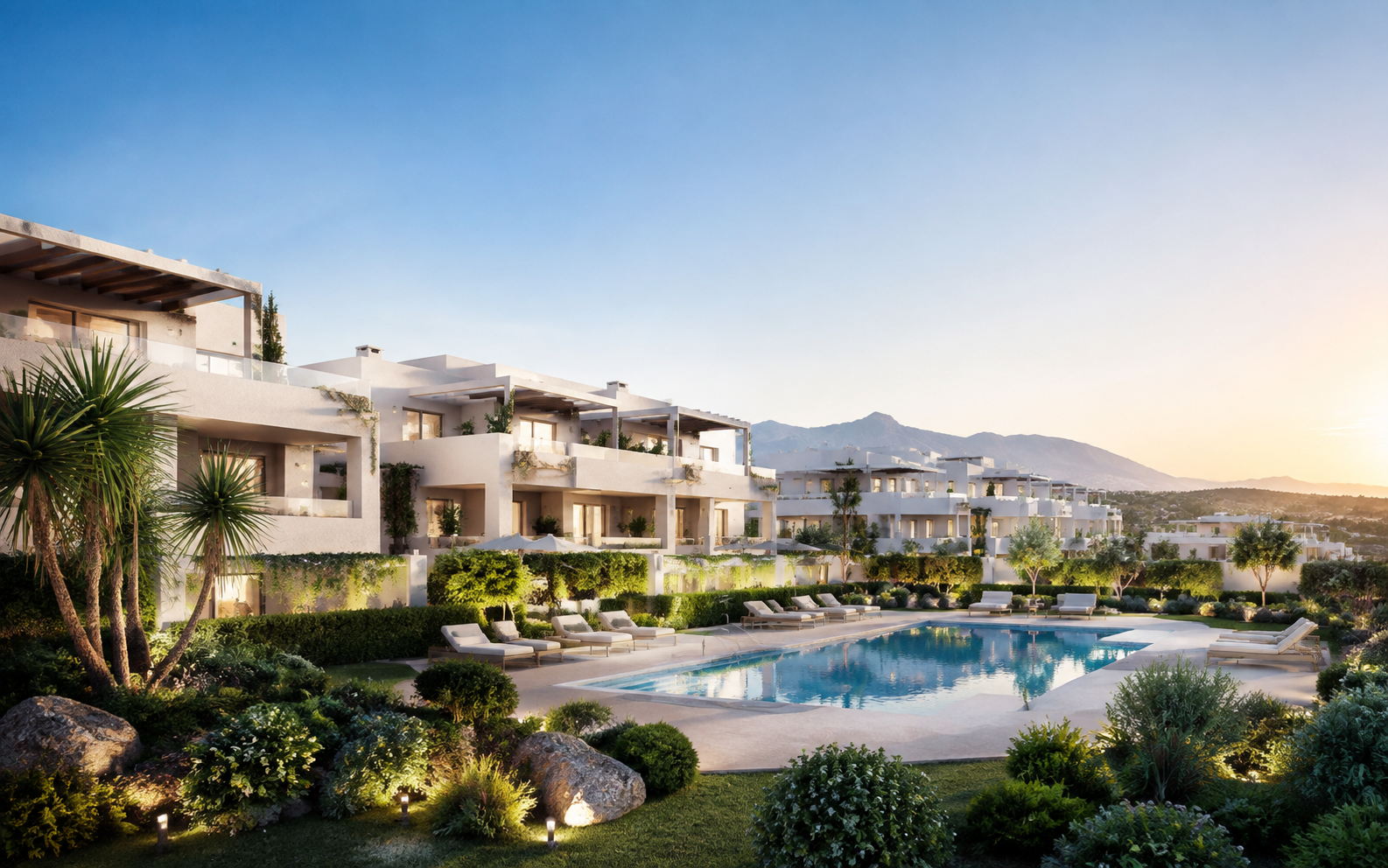 Moderne nieuwbouwresidentie in Mijas Costa